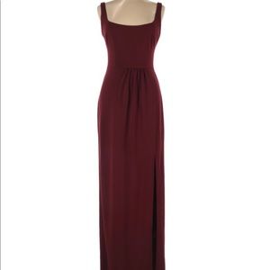 Katie May Burgundy formal dress